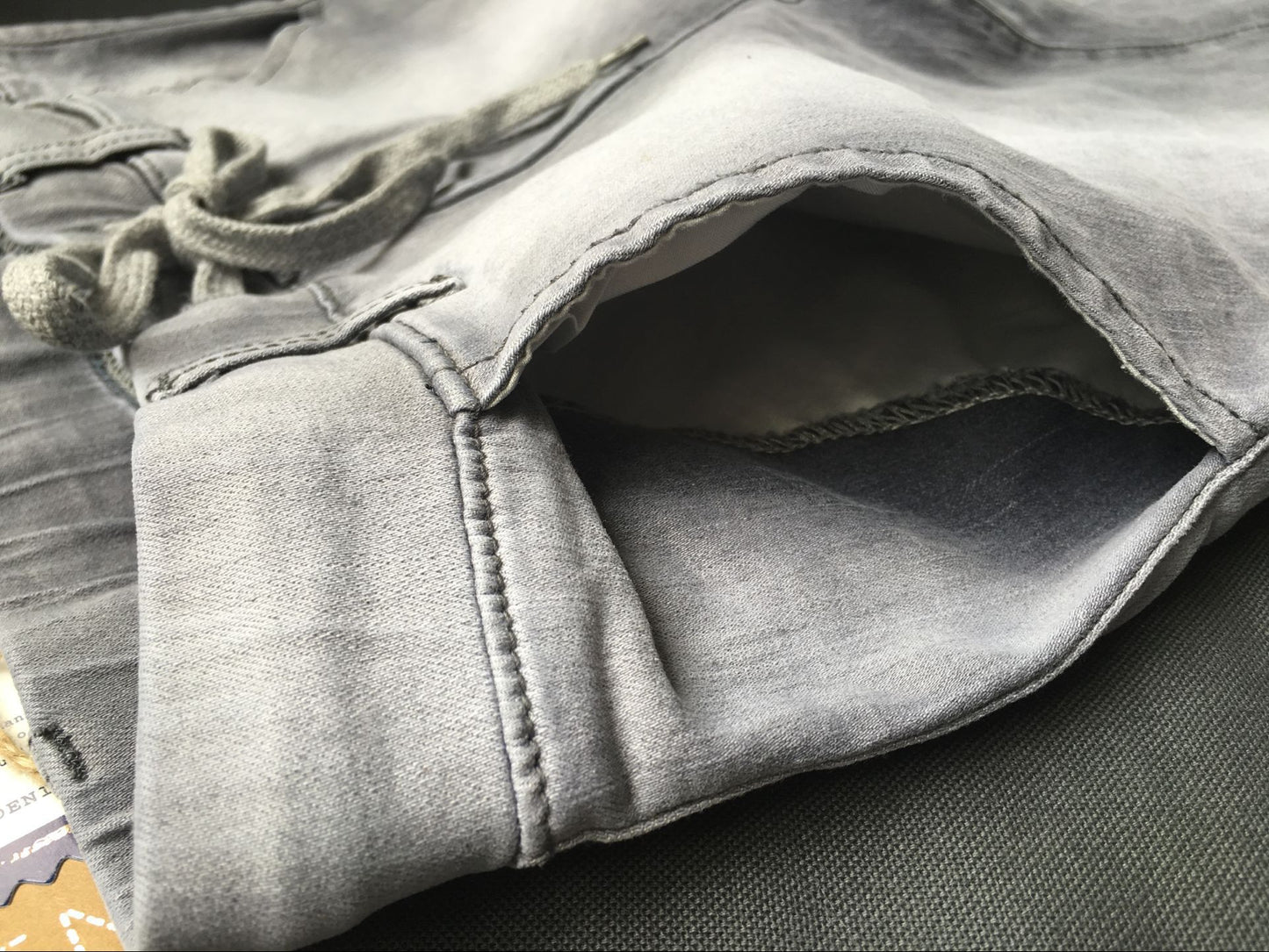 Stretch Jogging Casual Gray Plus Size Women's Pants