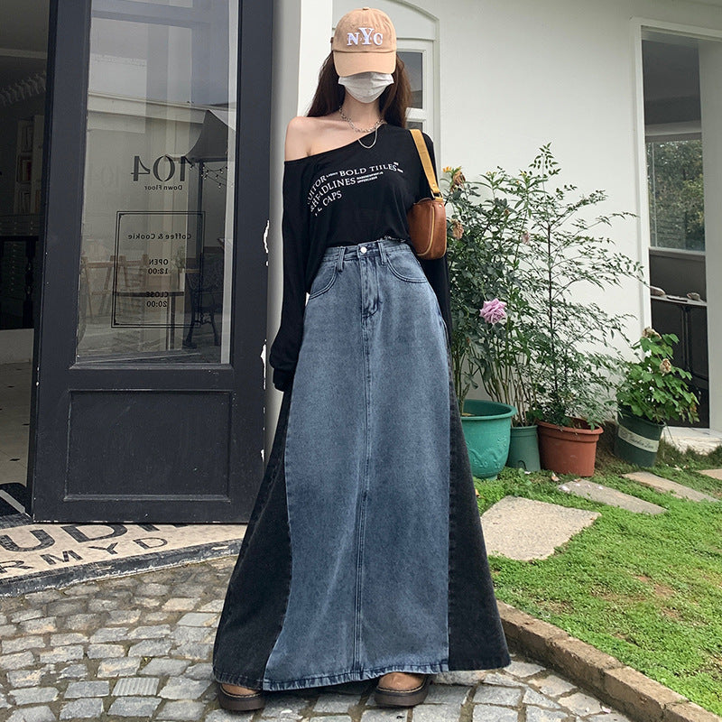 Slimming Versatile Mid-length A- Line Skirt