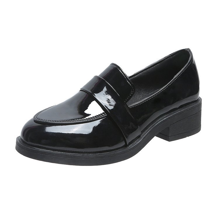 Women's Pointed Toe Chunky Heel Fashion Casual Shoes