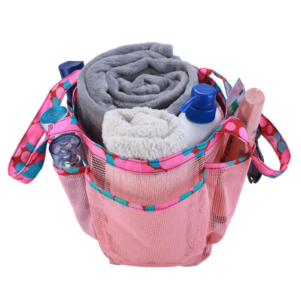 Women's Bathing And Swimming Bag Storage Basket Mesh Carrying