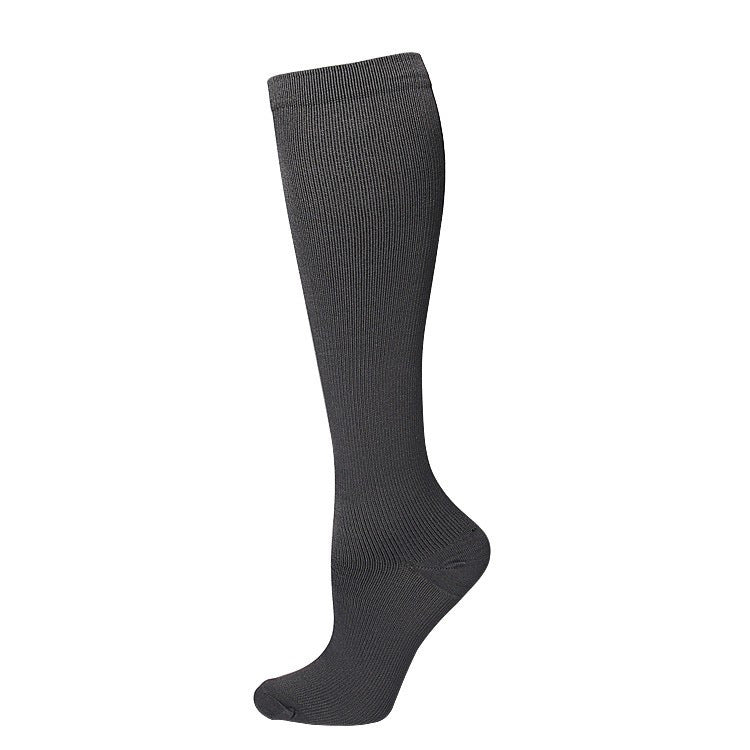 Solid-color Athletic Compression Socks Womens Long Compression Stockings