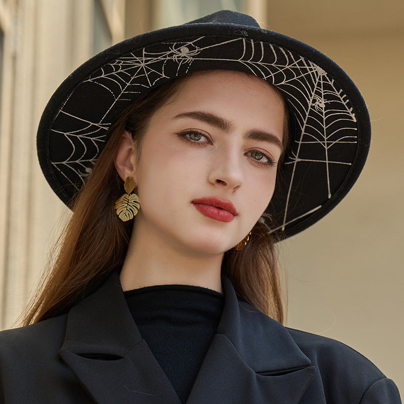 Creative All-match Fashion Vintage Top Hat Women