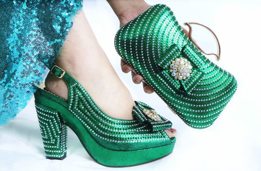 Chuck High Heels Matching Bag For Summer New Designs