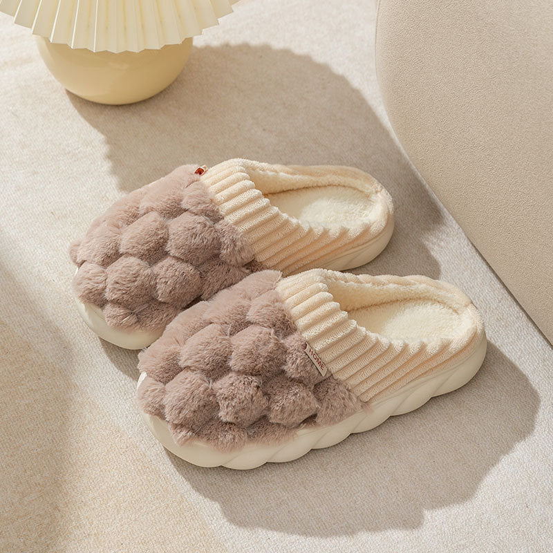 Cotton Slippers Women's Winter Home