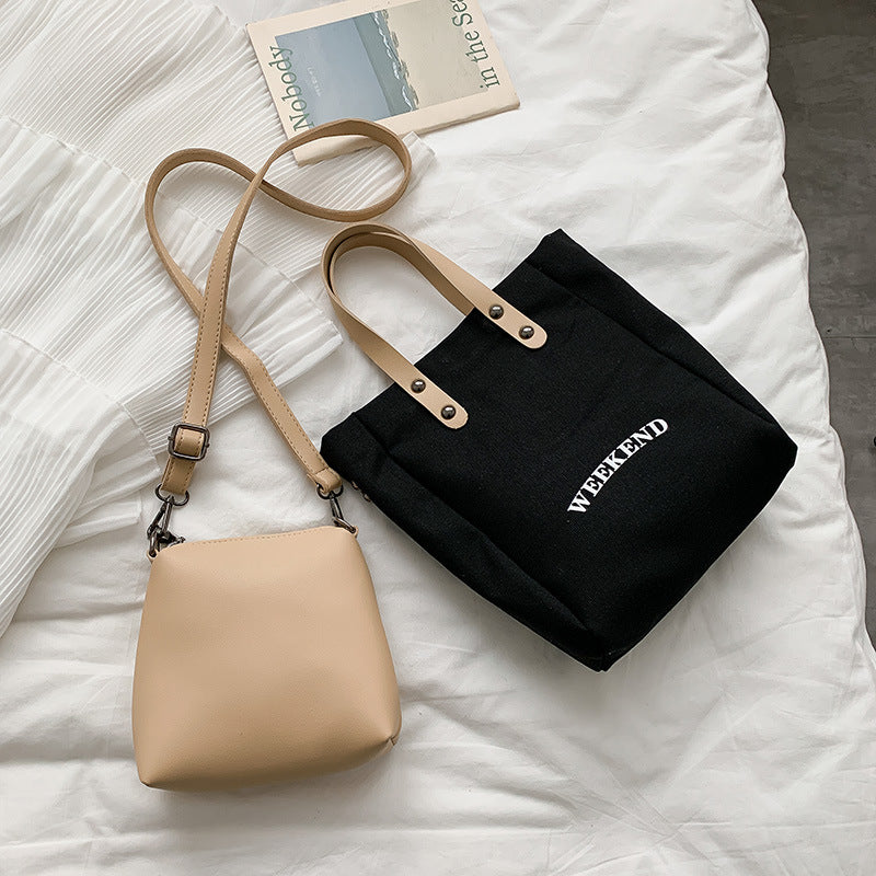 Women's Shoulder Ins Korean Crossbody Bag Literature And Art