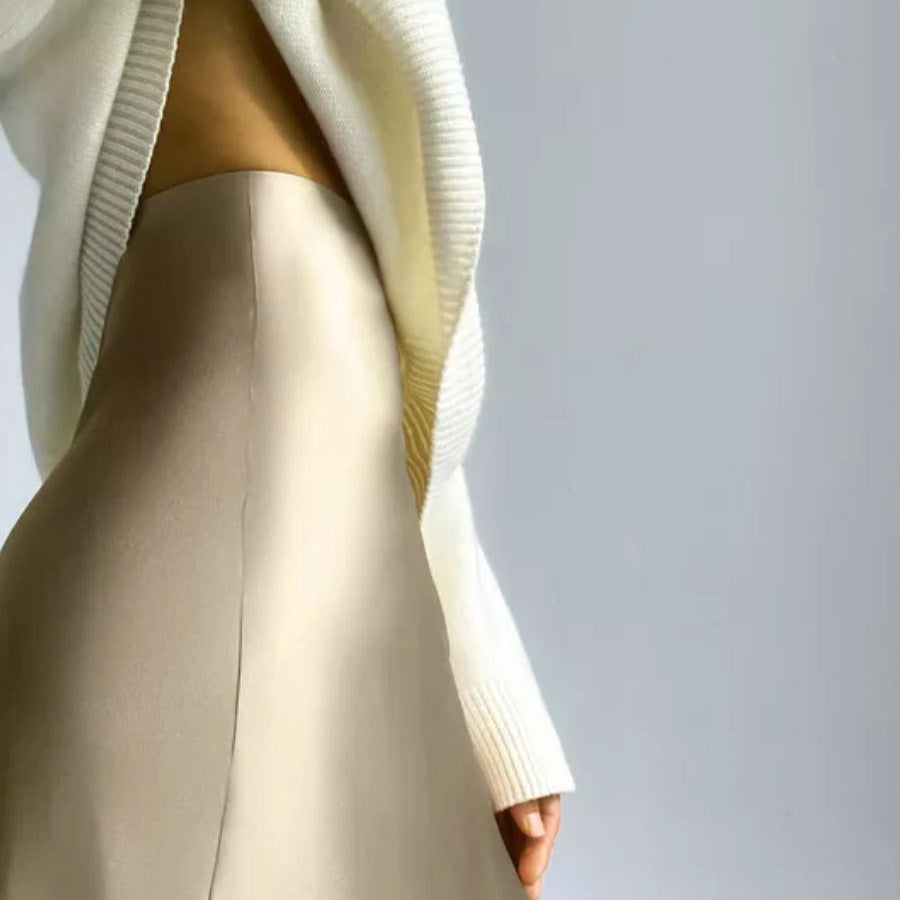 Sheath Fishtail A- Line Mid-length Skirt For Women