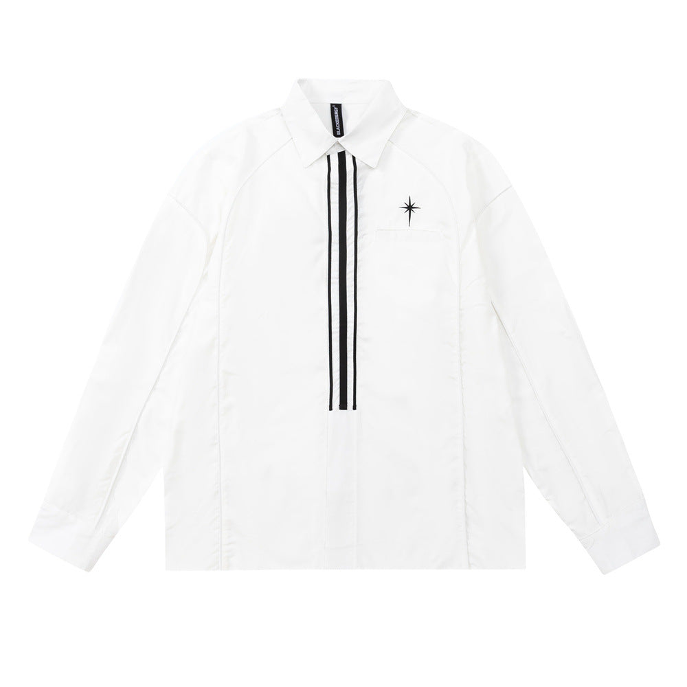 High Street Heterochrosis Top Fly Long Sleeve Shirt