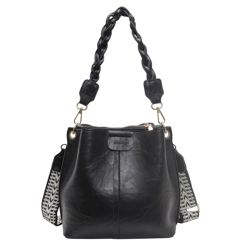 Ny Højkvalitets Crossbody Taske En Niche Chic Skuldertaske