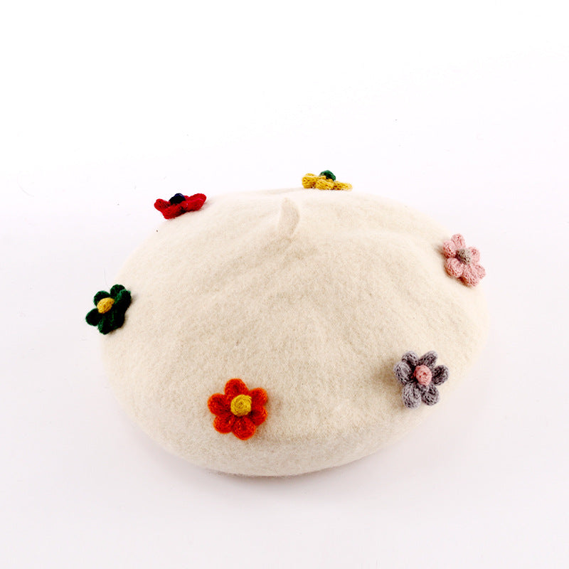 Warm Beret British Fashion Painter Hat
