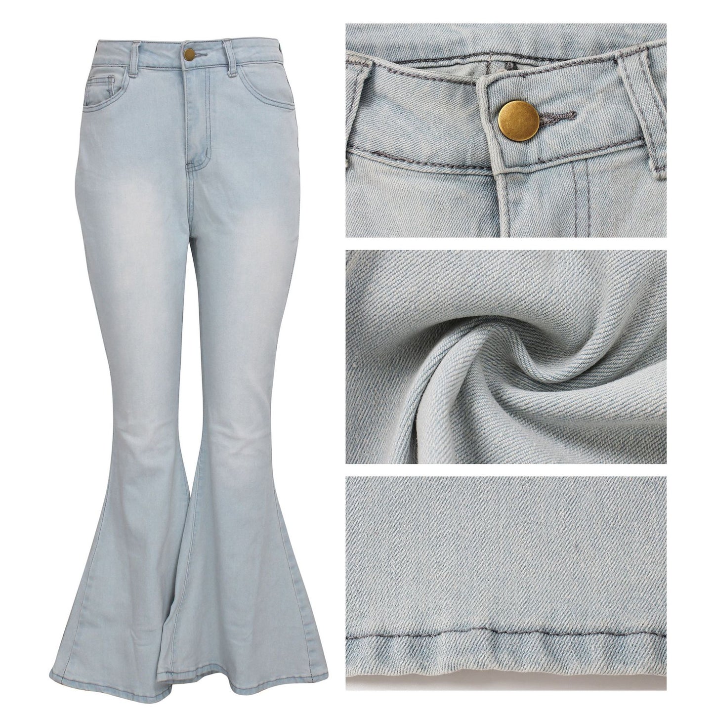 Moderigtig bestseller slim fit cowboyjakke der matcher alt