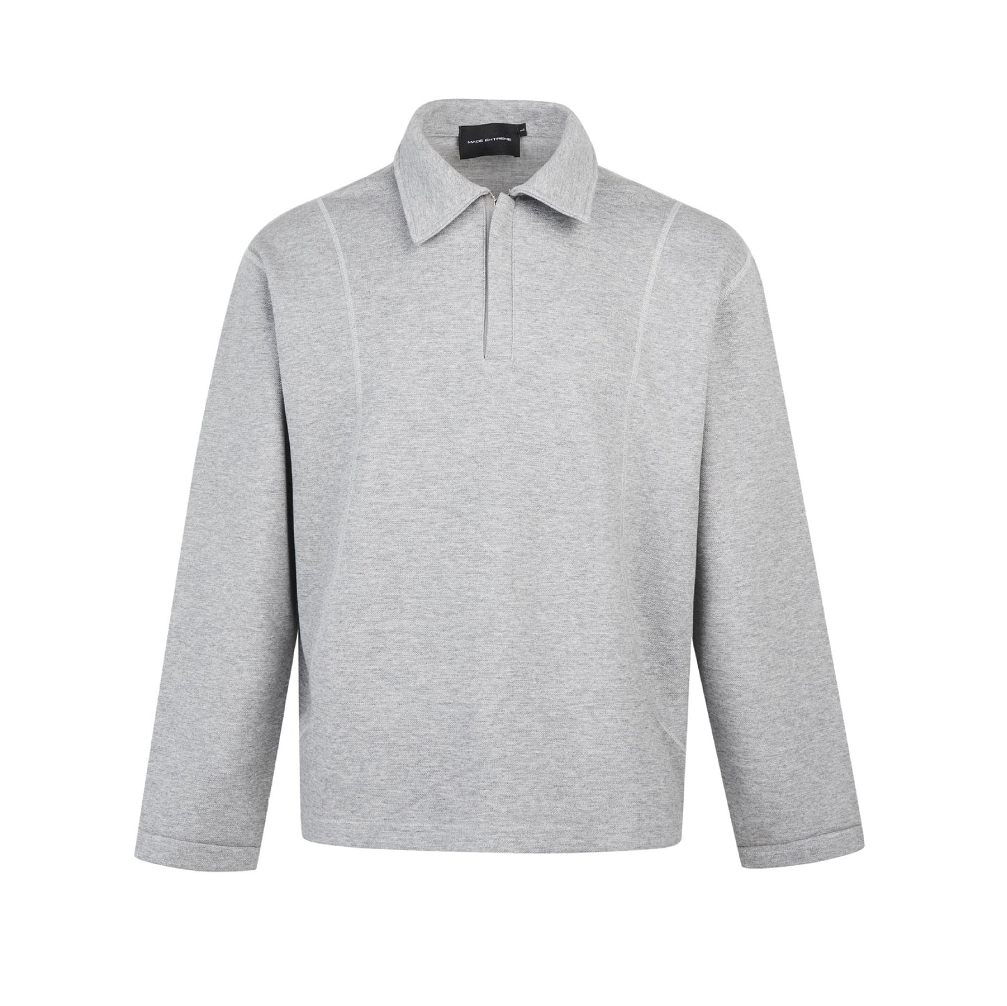 Tailored Anti-car Bottoming Long-sleeved Polo Shirt