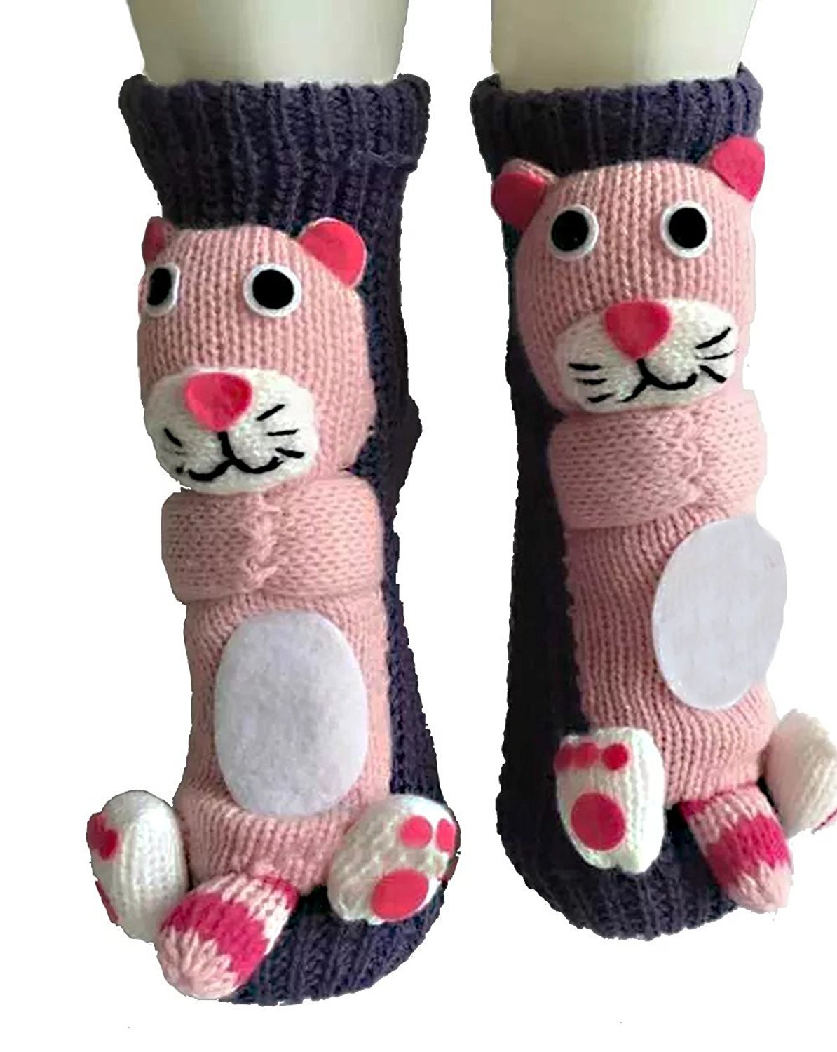 Women's Fashion 3D Cartoon Woolen Yarn Socks