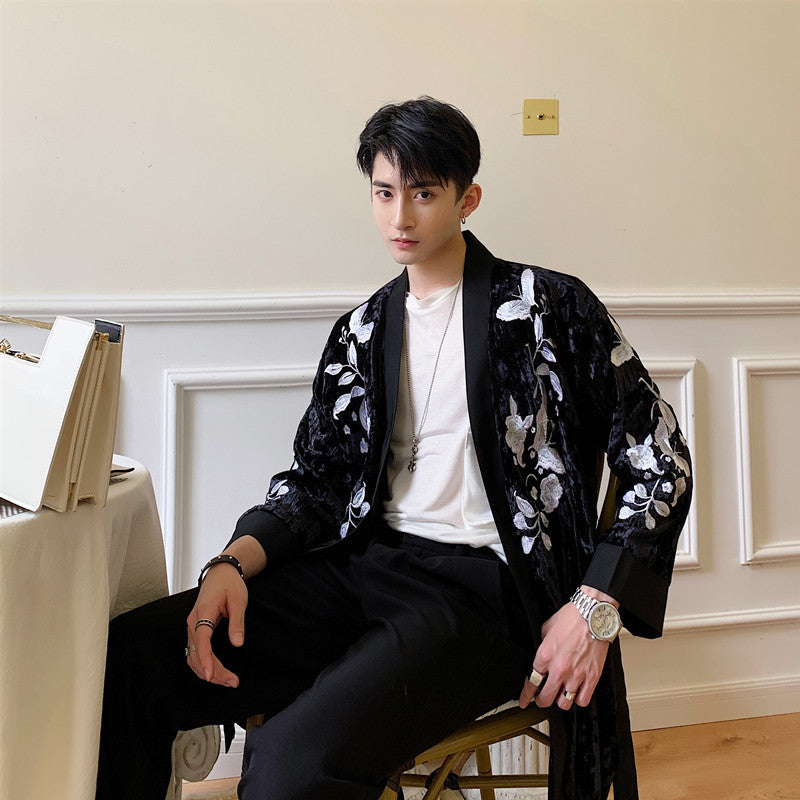 Men's Stylish Personality Cardigan Coat