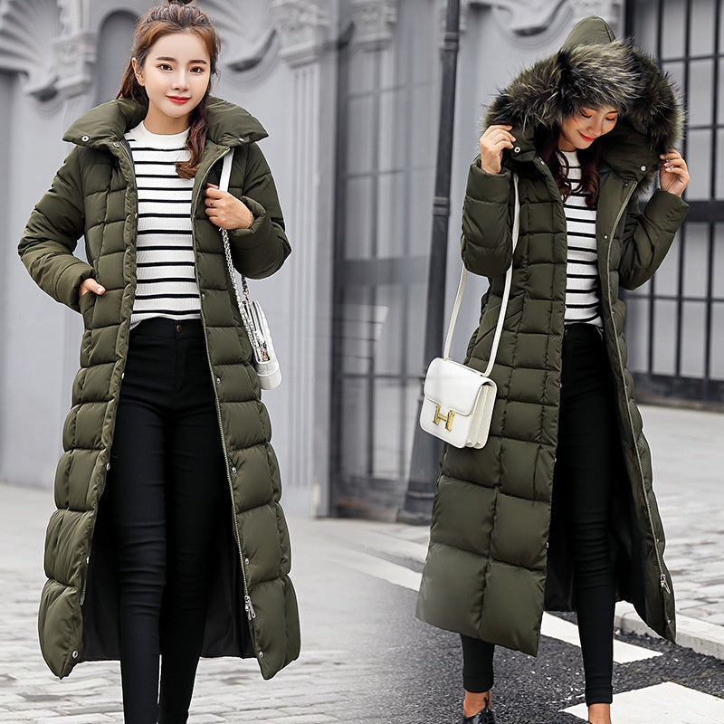 Women's Fashion Thickened Slim Cotton Jacket