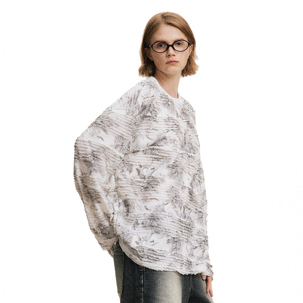 Men's Lace Design Casual Top