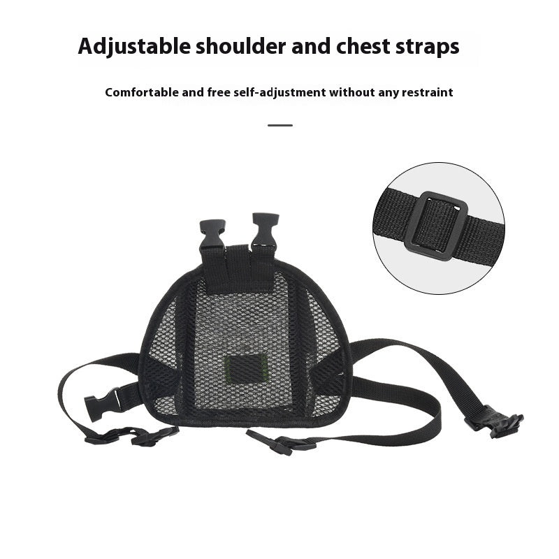 Breathable Backpack Portable And Simple Storage Bag Dog Backpack