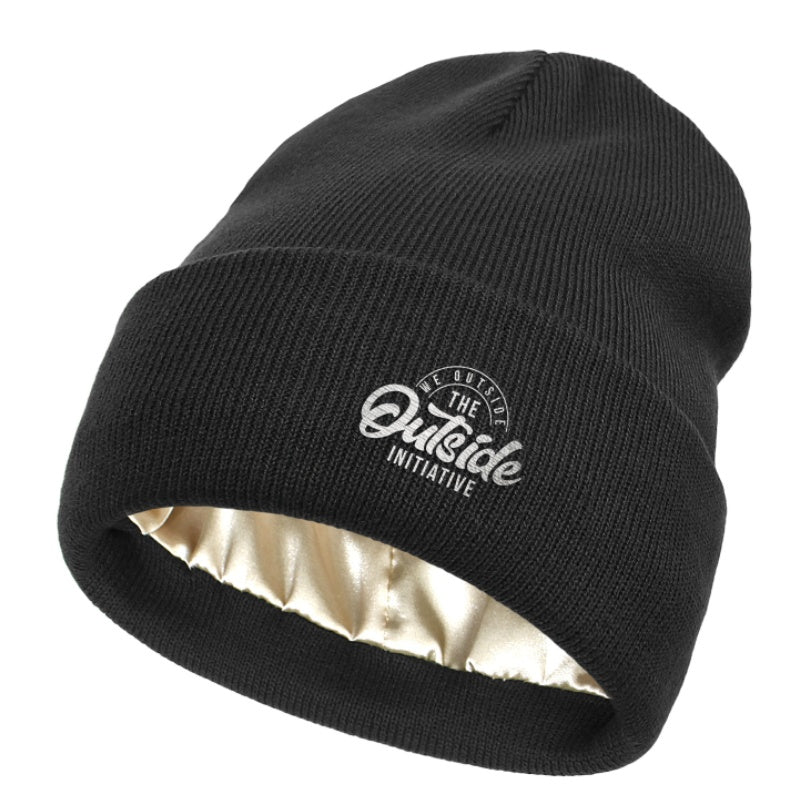Women's Protective Hairstyle And Warm Knitted Colored Ding Hat
