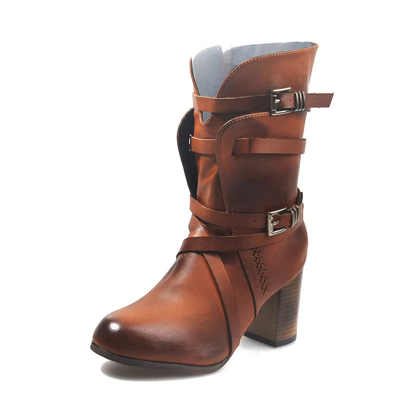 Plus Size Women's Chunky Heels 35-43