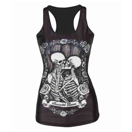 Summer And Autumn Cool Tight Sports Racer Vest