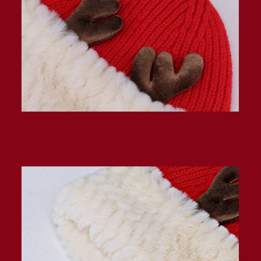 Women's Warm Face Small Plush Earmuffs