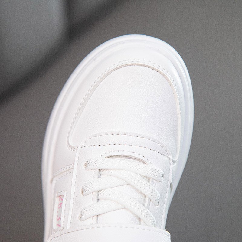 Children's Small White Shoes Spring New Board Shoes