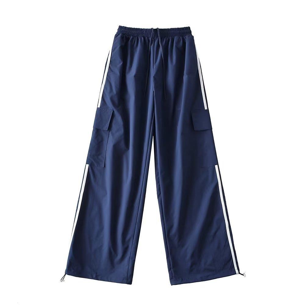 Women's Loose Straight Pocket Sweatpants