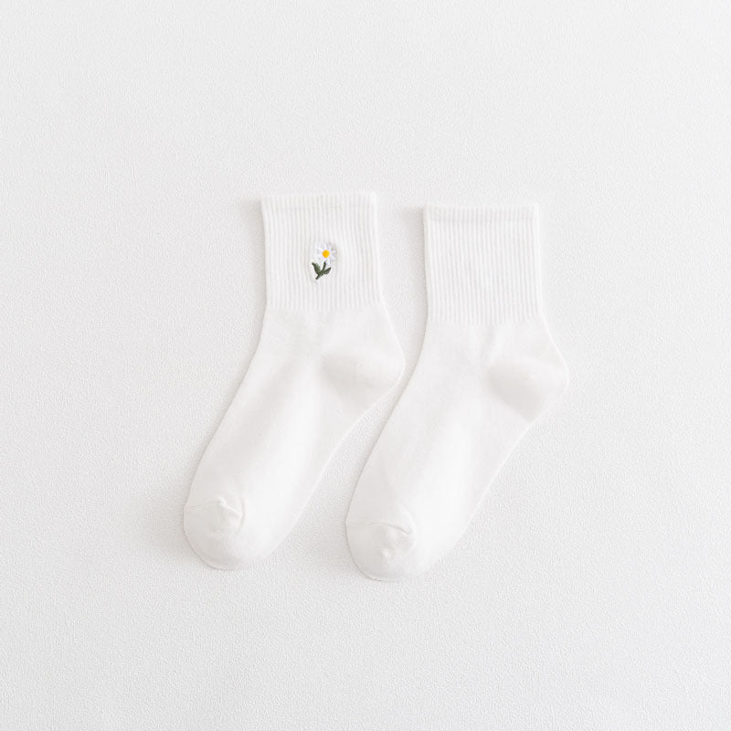 Thin Korean College Style Japanese Cute Female Socks In Summer