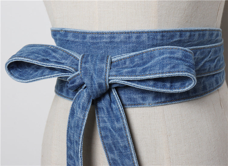 Dame Fashions Nye Vask Denim Butterfly