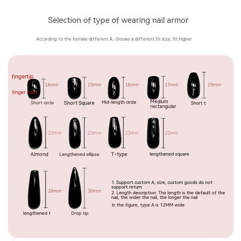 Handmade Phototherapy Wear Armor Black Short Square