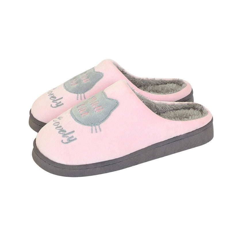 Men's Thick-soled Bag With Confinement Hairy Slippers
