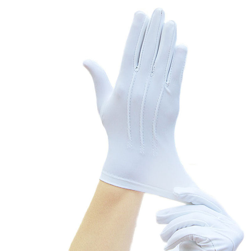 Men's Stretch Breathable Sweat Absorbing Sunscreen Gloves