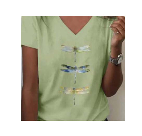Womens Short Sleeve T-shirt Top