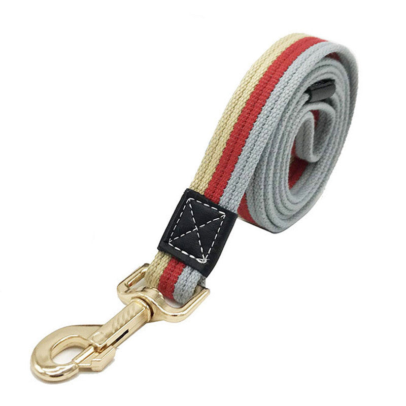 Pet Traction Rope Dog Walking Polyester Rope Single