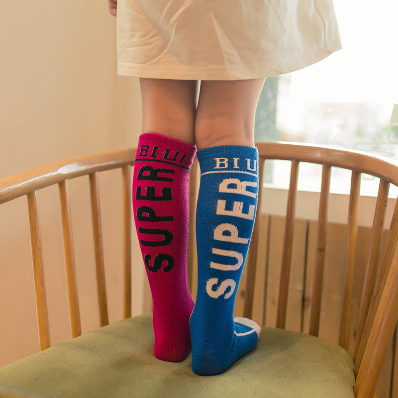 Tide Socks Children's Stockings Combed Cotton