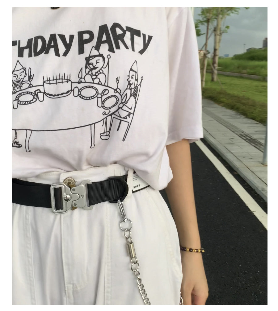 Functional overalls with belt for men and women