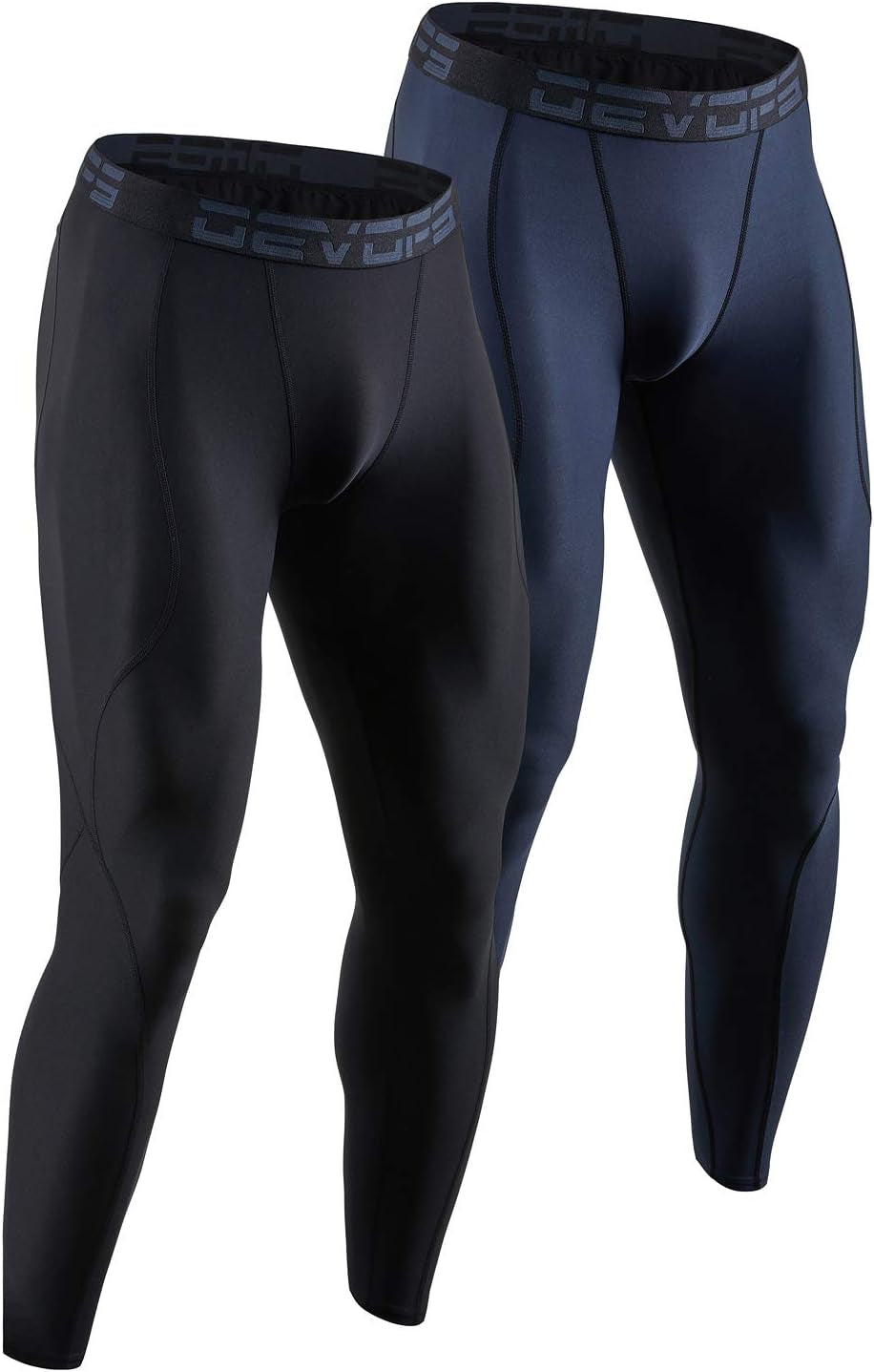 2 or 3 Pack Men'S Compression Pants Athletic Leggings with Pocket/Non-Pocket