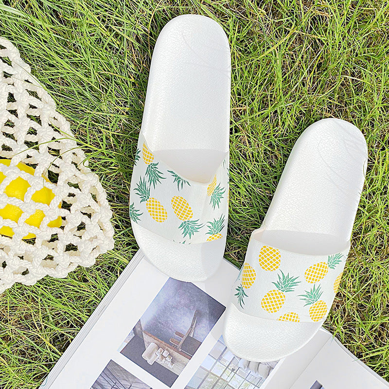 Simple Fruit Series Beach Slippers Women's