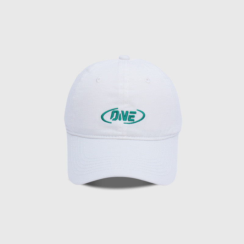 Minimalist Casual Versatile Personality Letter Thorn Brim Peaked Cap