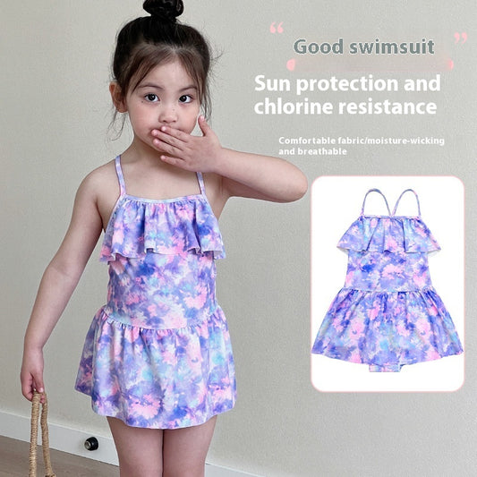Holiday Flower Rope Baby's Swimsuit