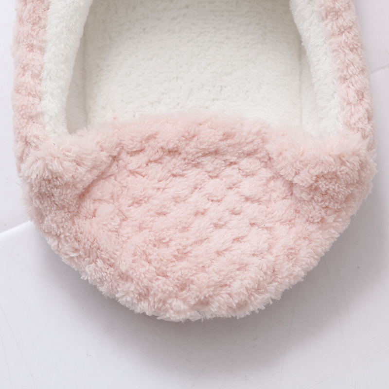 Autumn And Winter For Girlfriends Super Soft Stars Heart Indoor Home Cotton Slippers Soft Bottom Mute Home Slippers