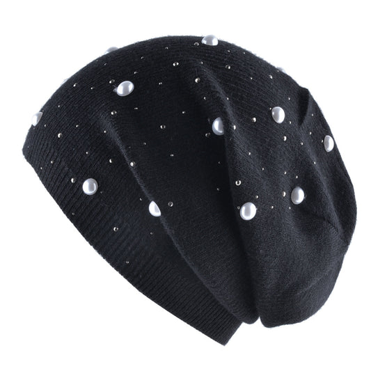 Warm Hot Drill Ladies Rabbit Fur Knitted Hat