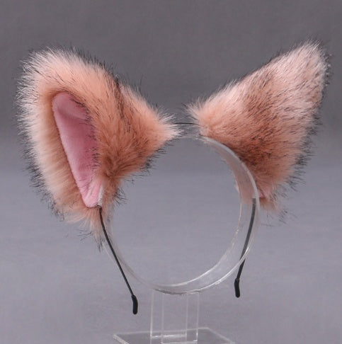 Children's Holiday Cartoon Plush Cute Bunny Ears Headband