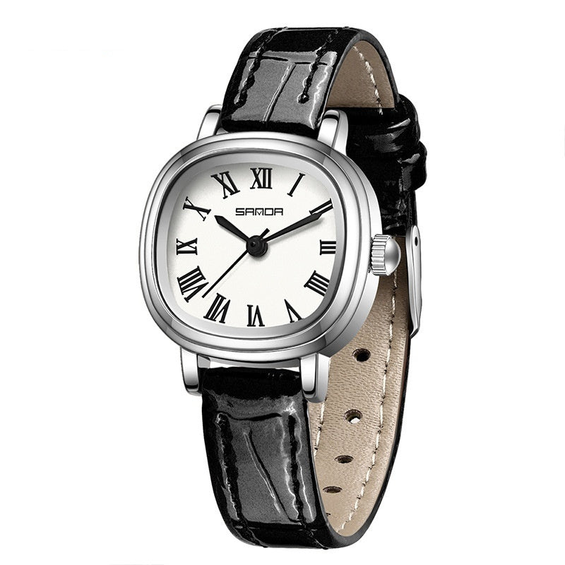 Women's Square Roman Scale Quartz Watch