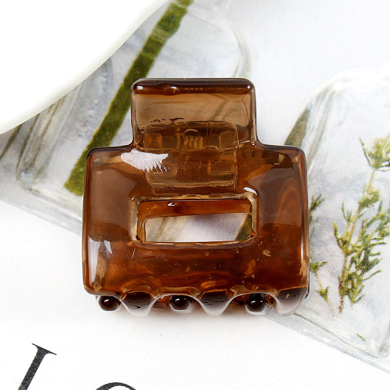 South Korea Geometric Hollow Acetate Grip