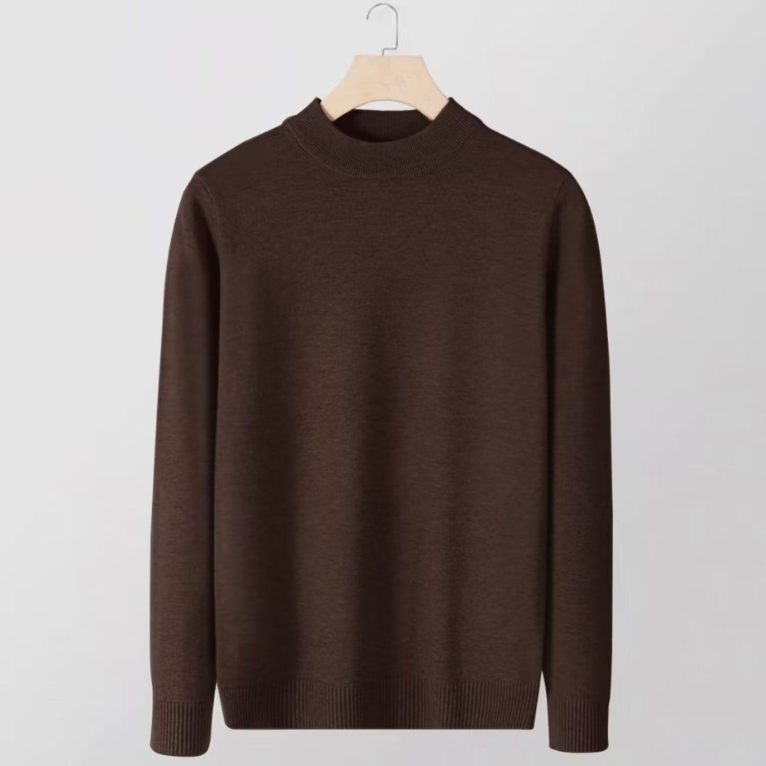 Knitted Base-Layer Casual Men's Wholesale Tops