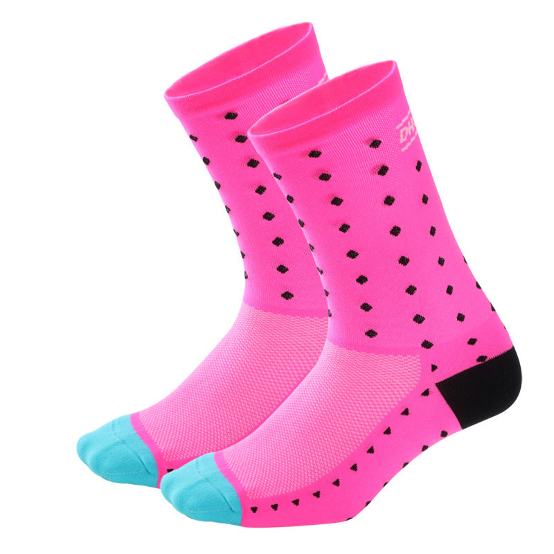 Women's Sweat Absorbing Mid Tube Running Cycling Socks