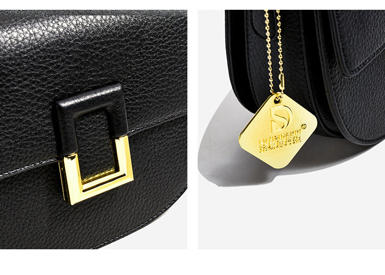 Texture Saddle Bag Women's Crossbody
