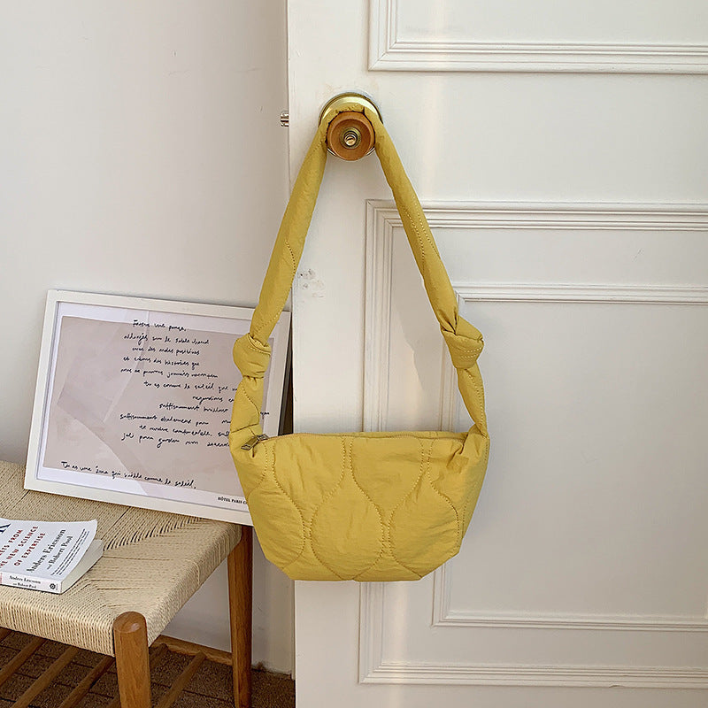 Underarm Crossbody Bag Large Capacity Leisure Nylon Dumplings