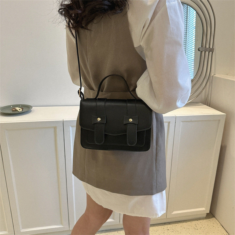 Retro Fashion Casual Crossbody Bag Simple Texture