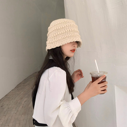 Handmade Woolen Knitted Bucket Hat